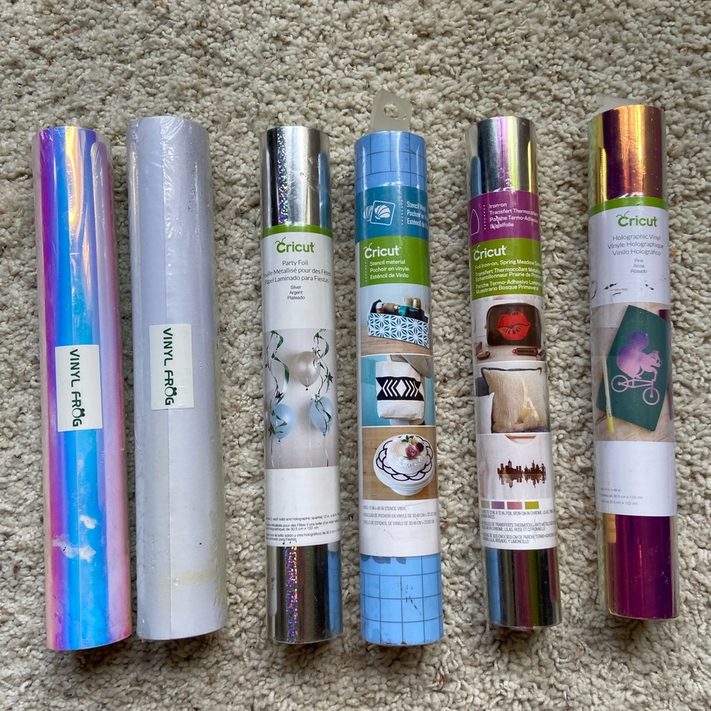 Vinyl cricut lot